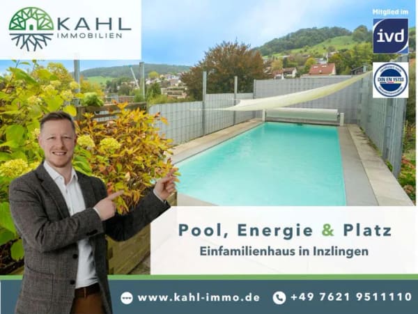 Immobilie in Inzlingen - Wohnglück in Inzlingen: Familienfreundliches Zuhause mit Pool, PV-Anlage & Einliegerwohnung - Bild 0