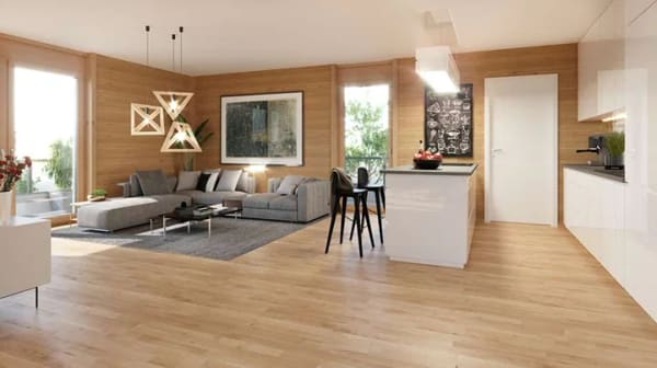 Immobilie in Peiting - Moderne und hochwertige 3-Zimmer-Penthousewohnung im 3. Obergeschoss mit Dachterrasse - Bild 4