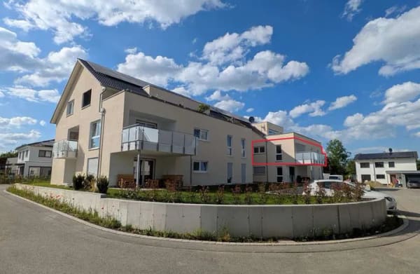 Immobilie in Schemmerhofen - Hochwertige 2,5-Zimmer-Eigentumswohnung in Neubau – stilvoll wohnen in ruhiger Lage - Bild 1