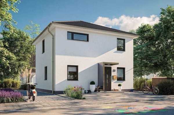 Immobilie in Hummeltal - FAMILIENFREUNDLICHE STADTVILLA nicht nur für die junge Familie auf einem wunderschönen Grundstück. Massiv gebautes Haus in kurzer garantierter Bauzeit - Bild 0