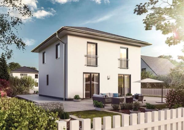 Immobilie in Hummeltal - FAMILIENFREUNDLICHE STADTVILLA nicht nur für die junge Familie auf einem wunderschönen Grundstück. Massiv gebautes Haus in kurzer garantierter Bauzeit - Bild 1