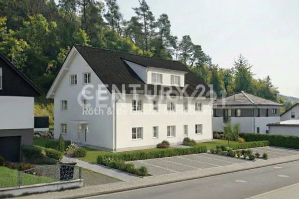 Immobilie in Sinn - Nur noch 2 von 6 zu vergeben! Neubau 3-Zi.-Wohnung + 2 Stellplätze - Bild 2