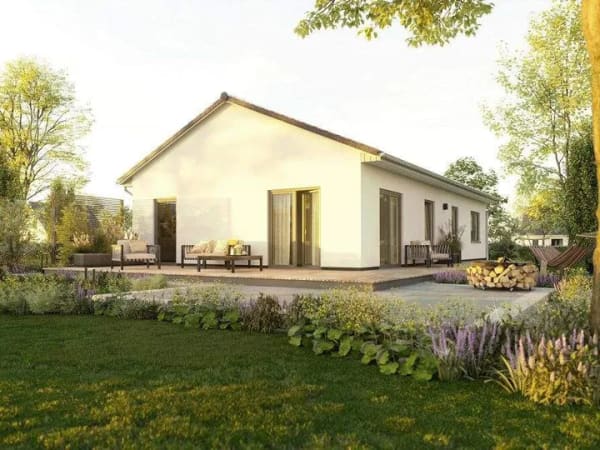 Immobilie in Volxheim - ECO-Ausstattung für mehr Komfort und GRATIS Sofort-Strom vom eigenen Dach - Dein traumhafter Bungalow wird Realität! - Bild 0