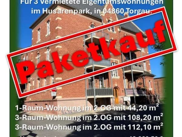 Immobilie in Dreiheide - Wohnung in Torgau - Bild 0