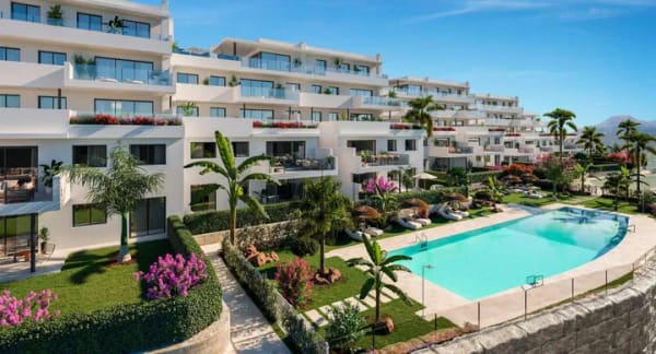 Immobilie in Essel - Neue Wohnanlage Terrazas de Cortesin Bon Air in Finca Cortesin - Bild 0