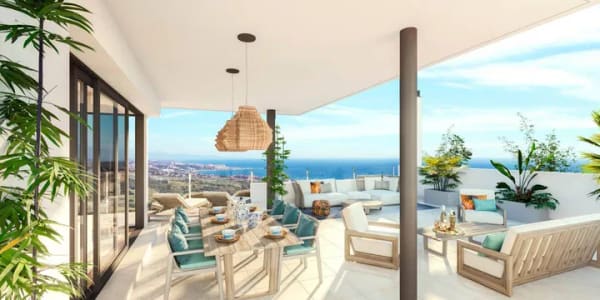 Immobilie in Essel - Neue Wohnanlage Terrazas de Cortesin Bon Air in Finca Cortesin - Bild 1
