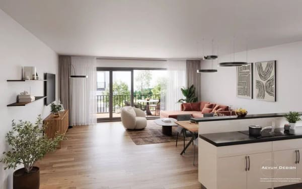 Immobilie in Tüßling - 1,0% Zins für 150 TEUR KfW-Darlehen | Neubau | 1-Zimmer-Wohnung | 5% degressiv + 5% lineare Abschreibung* - Bild 1