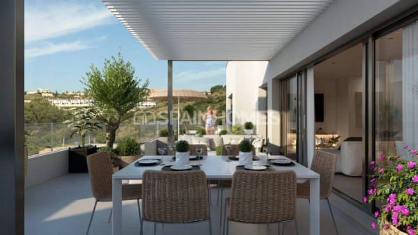Immobilie in Essel - Immobilien in Komplex mit Meerblick in Casares Malaga - Bild 3
