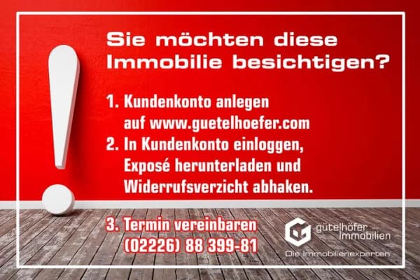 Immobilie in Rheinbach - Zwei auf einen Streich! Teilmodernisierte Doppelhaushälfte und gemütliches Fachwerkhaus in Oberdrees - Bild 1