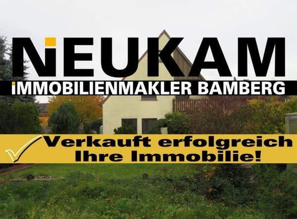 Immobilie in Reckendorf - RECKENDORF: FREISTEHENDES HAUS ZUM KOMPLETT-SANIEREN+2 GARAGEN AUF ca.673m2 FÜR 185.000,-EURO - Bild 0