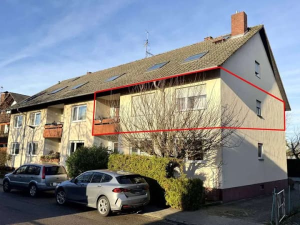 Immobilie in Ilvesheim - PROVISIONSFREI ! Effizient konzipierte 4,5-Zi-Whg. mit Stellplatz, 2 Balkonen in ruhiger Wohnlage - Bild 0