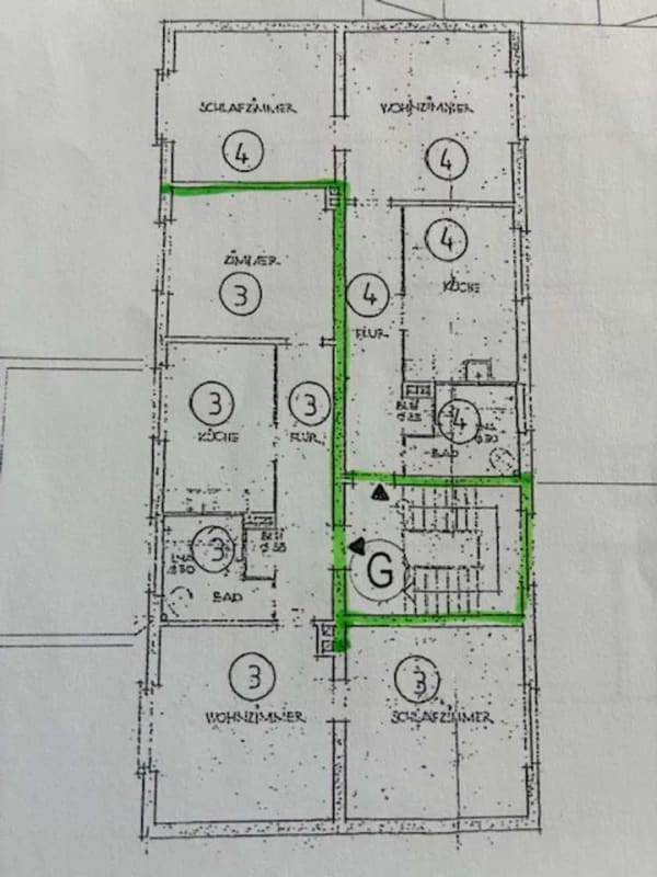 Immobilie in Mühlheim am Main - 4 Eigentumswohnung im gepflegten 6FH Mühlheim Erbpacht - Bild 3
