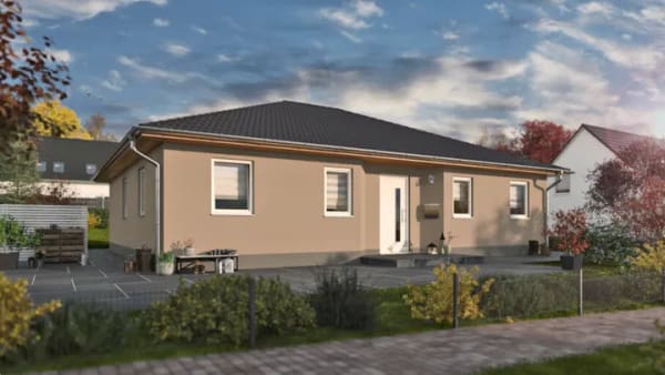 Immobilie in Breitengüßbach - Town & Country Winkelbungalow 108 – 4 Zimmer auf einer Ebene | Neubau in Breitengüßbach - Bild 1