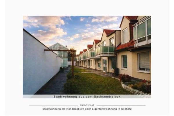 Immobilie in Oschatz - Stadtwohnung als Renditeobjekt oder Eigentumswohnung im Zentrum von Oschatz - Bild 0