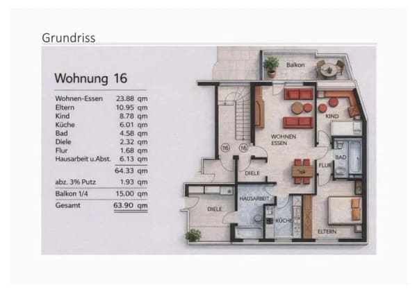 Immobilie in Oschatz - Stadtwohnung als Renditeobjekt oder Eigentumswohnung im Zentrum von Oschatz - Bild 1