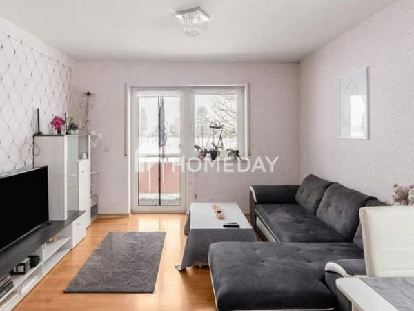 Immobilie in Ilmenau - Gepflegte 3-Zimmer-Erdgeschosswohnung mit Südwest-Balkon in naturnaher Wohnlage & zwei Stellplätzen - Bild 0
