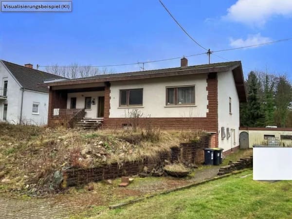 Immobilie in Nonnweiler - Zwangsversteigerung im Juni  ++ Einfamilienhaus / Einliegerwohnug+ 
Provisionsfrei für Käufer!! In - Bild 0