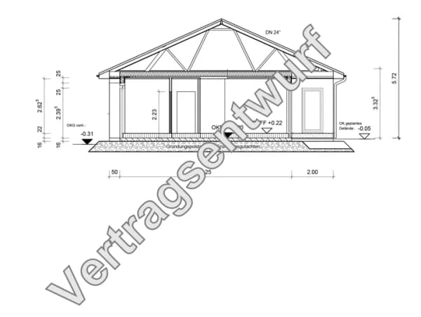 Immobilie in Lehesten - Town & Country Winkelbungalow 108 – modernes Wohnen auf einer Ebene | Grundstück 538 m² in Lehesten - Bild 4