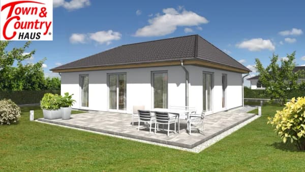 Immobilie in Lehesten - Town & Country Bungalow 92 – ebenerdiges Wohnen | Grundstück ca. 538 m² in Lehesten - Bild 0
