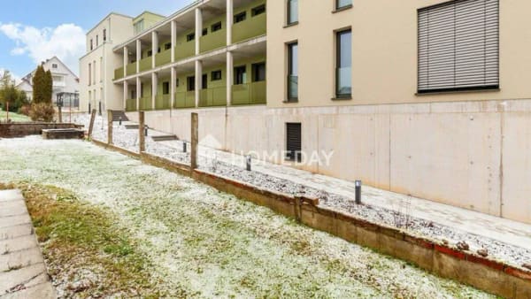 Immobilie in Kürnach - Neubau/Erstbezug! Zwei-Zimmer-Wohnung mit überdachter Terrasse und Garten - Bild 3