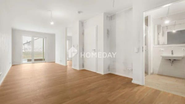 Immobilie in Kürnach - Neubau/Erstbezug! Zwei-Zimmer-Wohnung mit überdachter Terrasse und Garten - Bild 4