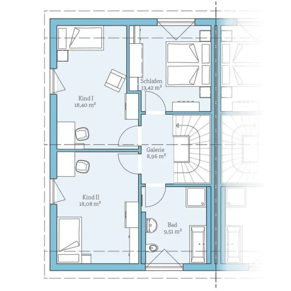 Immobilie in Mönchweiler - Ankommen & Wohlfühlen- Moderne Doppelhaushälfte in Mönchweiler inkl. Grundstück mit QNG - Bild 3