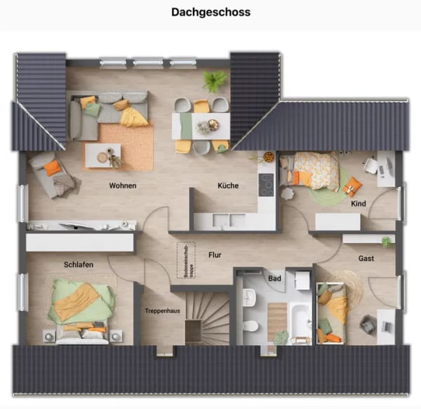 Immobilie in Altenkunstadt - Town & Country Domizil 192 – Zweifamilienhaus / Einliegerwohnung möglich in Altenkunstadt-Woffendorf - Bild 3