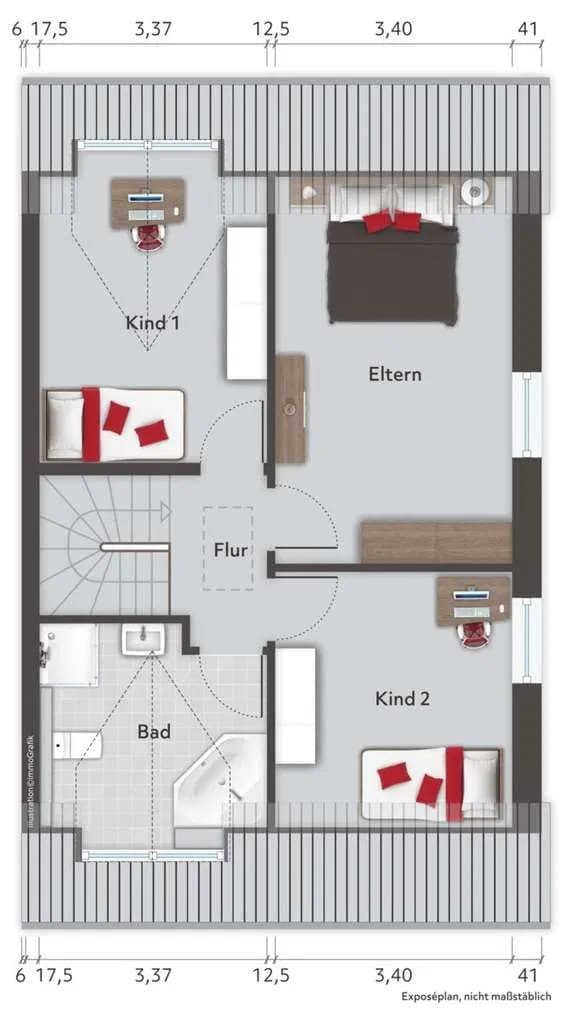 Immobilie in Kalkhorst - Schönes Wohnhaus mit 5 Zimmern, Kamin, Sauna und Doppelgarage in Nähe des Ostseestrandes ! - Bild 2