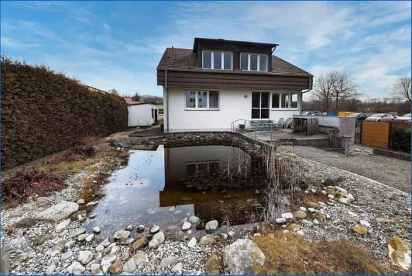 Immobilie in Orsingen-Nenzingen - Nenzingen: Großz.u. attrakt. Einfamilienhaus m. großem Grundstück (1480 qm), inkl. Baugrundstück! - Bild 0