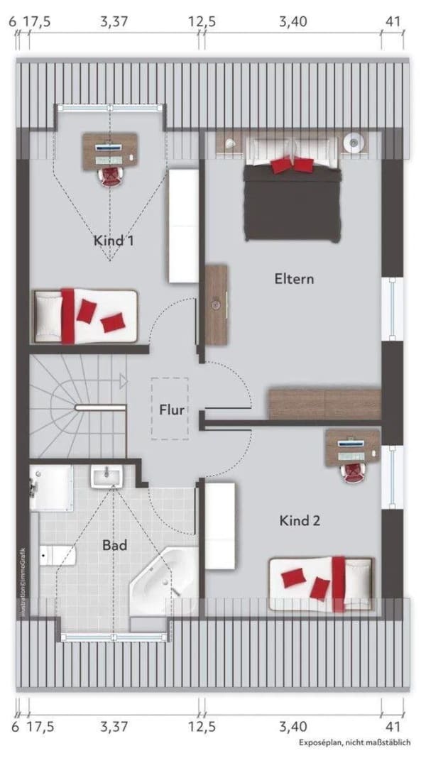 Immobilie in Viöl - Schönes Wohnhaus mit 5 Zimmern, Kamin, Sauna und Doppelgarage in Nähe des Ostseestrandes ! - Bild 2
