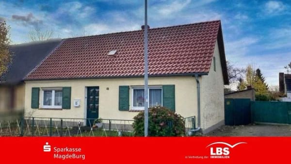 Immobilie in Elbe-Parey - Gemütliche Doppelhaushälfte in Parey - Bild 0