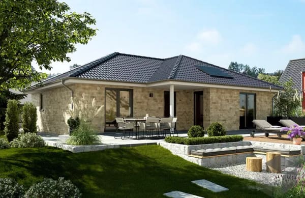 Immobilie in Pfarrweisach - Town & Country Winkelbungalow 108 – modernes Wohnen auf einer Ebene in Kraisdorf-Sand / Pfarrweisach - Bild 2
