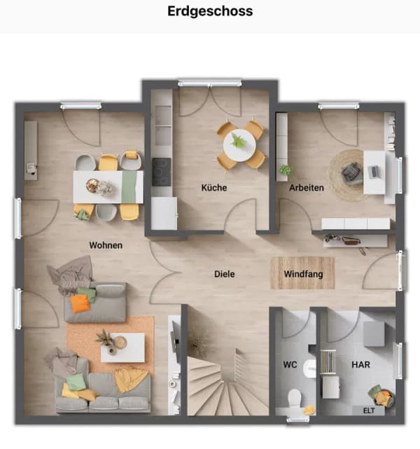 Immobilie in Pfarrweisach - Town & Country Lichthaus 152 – 6 Zimmer auf 162 m² in Kraisdorf-Sand bei Pfarrweisach - Bild 3