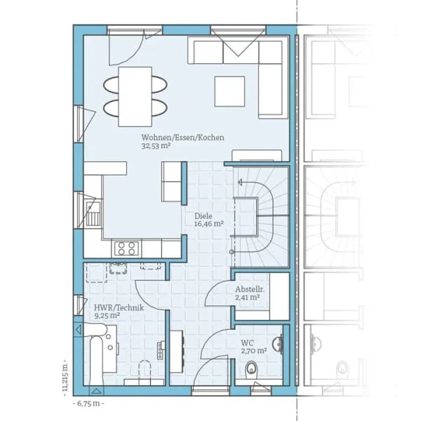 Immobilie in Mönchweiler - Hanse Haus Traumhaus - Modernes Wohnen im Herzen von Mönchweiler - Bild 1