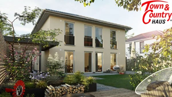 Immobilie in Hirschaid - Stadtvilla von Town & Country mit 2 Vollgeschossen – ca. 150 m² NF auf 430 m² Grundstück (erschlossen)in Rothensand bei Hirschaid (Bamberg) - Bild 0