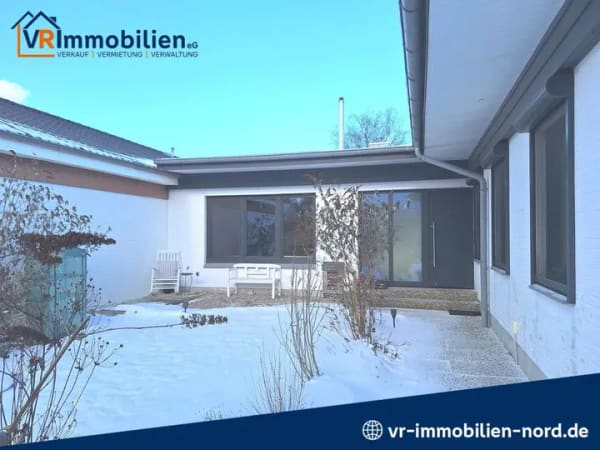 Immobilie in Böklund - Gepflegtes, ebenerdiges Reihenendhaus in Böklund - Bild 0