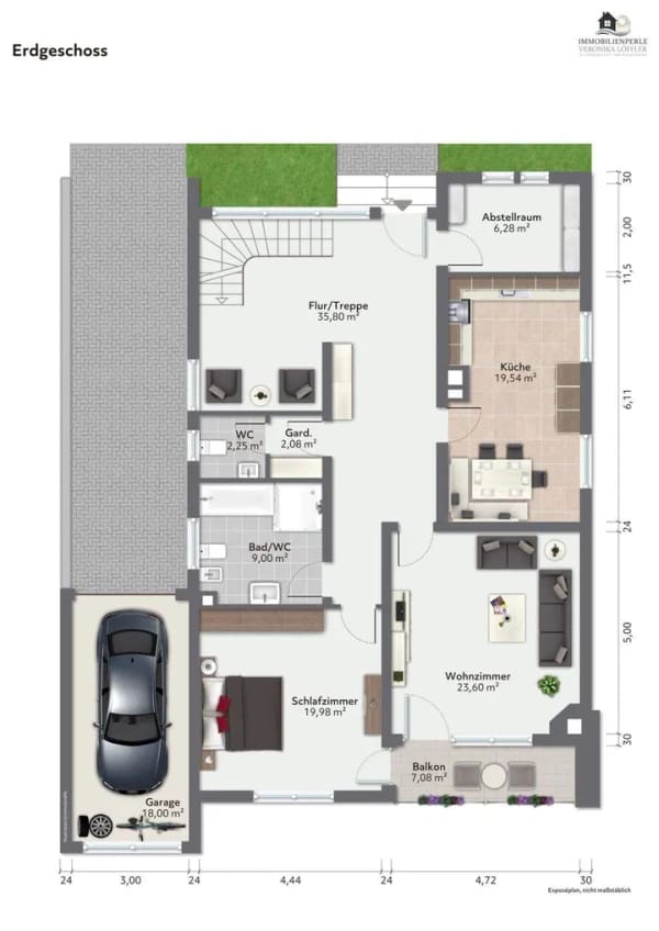 Immobilie in Merzig - RAUMWUNDER MIT GARTEN IN BESSERINGEN** - Bild 1