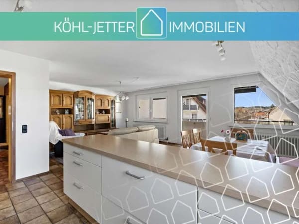Immobilie in Geislingen - Helle, großzügige 3,5 Zi.-Whg. mit sonnigem Balkon in zentraler Lage von Geislingen! - Bild 0
