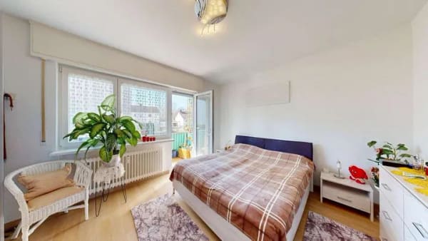 Immobilie in Hagenbach - ~~ GEPFLEGTE DREI ZIMMER WOHNUNG MIT BALKON, KELLERABTEIL, GARAGE UND STELLPLATZ ~~ - Bild 4