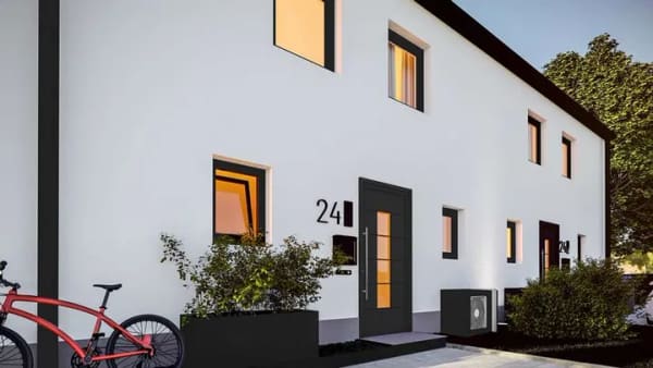 Immobilie in Hiltenfingen - neue Doppelhaushälfte (Haus F) KFW 55 in der Ortsmitte - Bild 2