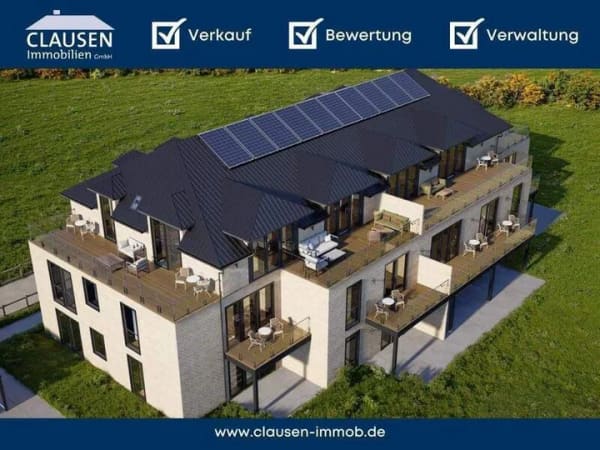 Immobilie in Bornhöved - WE10: Exklusives KfW 40-Wohnen in Bornhöved im DG - 4 Zi. ETW mit 2 Dachterrassen! - Bild 0