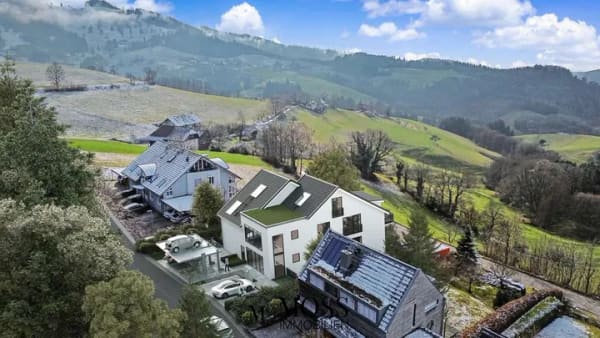 Immobilie in Horben - Horben - Maisonette mit Traumpanorama nur 10 min von Freiburg KFW40 QNG - Bild 0