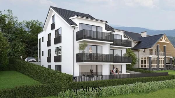 Immobilie in Horben - Horben - Maisonette mit Traumpanorama nur 10 min von Freiburg KFW40 QNG - Bild 2