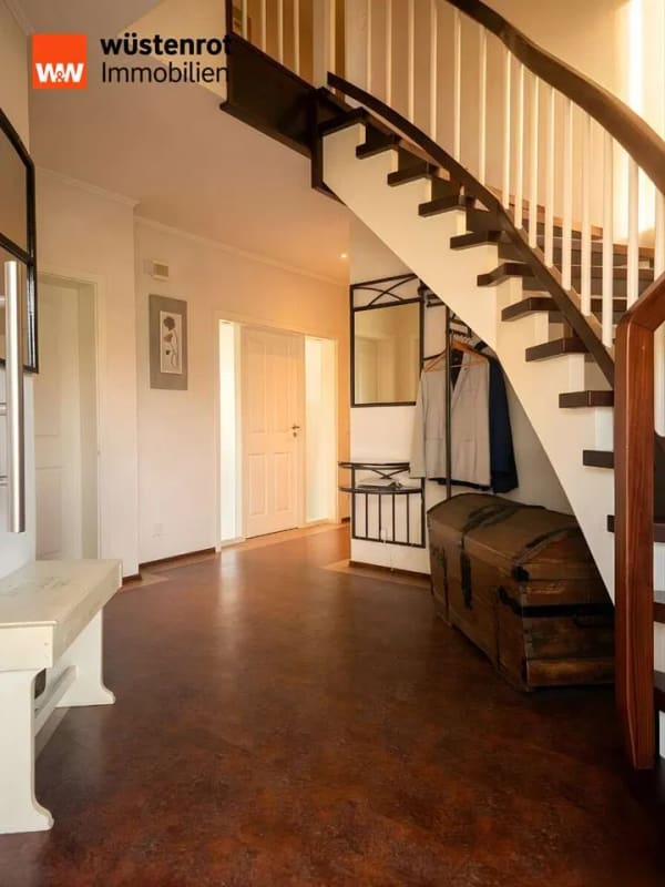 Immobilie in Esterwegen - Traumhaus mit idyllischem Garten & Teich - 208 m² Wohnkomfort zum Verlieben - Bild 1