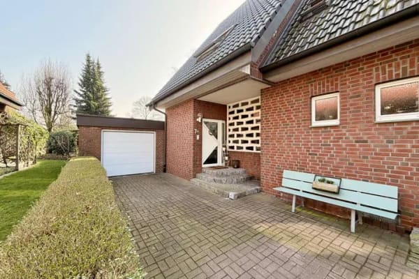 Immobilie in Rhede - Ihr Wohlfühlort in Rhede: 
Maisonettewohnung mit traumhaft großem Eigengarten
 - Bild 1