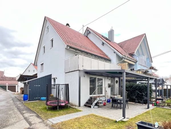 Immobilie in Mittelbiberach - Geräumiges, modernisiertes Reiheneckhaus in schöner Lage von Mittelbiberach - Bild 0