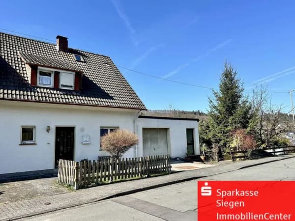 Immobilie in Hilchenbach - Gemütliches Einfamilienhaus in Hilchenbach-Allenbach - Bild 0