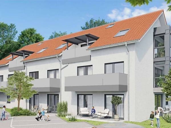 Immobilie in Klein-Winternheim - Exklusive 3-Zimmerwohnung mit kleinem Garten - Bild 0