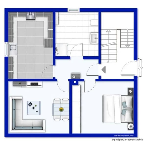 Immobilie in Wermelskirchen - Mehrfamilienhaus + Bungalow auf großem Grundstück (VERMIETET) - Bild 4