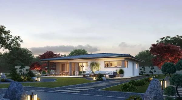 Immobilie in Scheuring - ARCHITEKTUR, DIE KLARHEIT UND NATÜRLICHKEIT VEREINBART. INKLUSIVE BAUPLATZ! - Bild 0